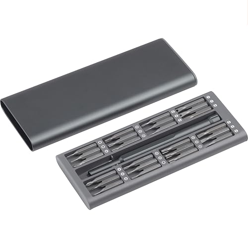 Meister Feinmechaniker-Bit-Satz - 69 x 170 x 17 mm - 48-teilig - Edles Alu-Case - Reparatur-Set für Smartphones, PCs, Uhren, Brillen, & Co. / Repair-Tool-Kit / Präzision-Schraubendreher-Set / 3387960 Meister Feinmechaniker-Bit-Satz - 69 x 170 x 17 mm - 48-teilig - Edles Alu-Case - Reparatur-Set für Smartphones, PCs, Uhren, Brillen, & Co. / Repair-Tool-Kit / Präzision-Schraubendreher-Set / 3387960 von Meister