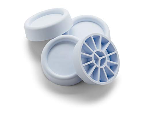 Meliconi Anti-Vibrations-Halterungen für Waschmaschine und Trockner, 4 Stück, aus Gummi, hergestellt in Italien von Meliconi