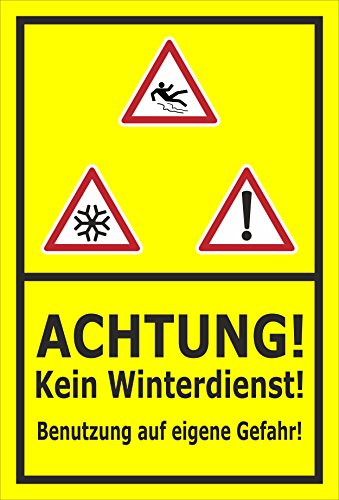 Melis-Folienwerkstatt Aufkleber Kein Winterdienst - 30x20cm – 20 VAR S00018-055-C Melis-Folienwerkstatt Aufkleber Kein Winterdienst - 30x20cm – 20 VAR S00018-055-C von Melis-Folienwerkstatt