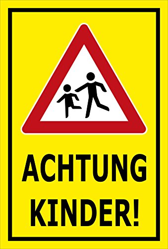 Melis-Folienwerkstatt Schild - Achtung Kinder - 45x30cm | Bohrlöcher | 3mm Hartschaum - S00040-020-C - 20 Varianten Melis-Folienwerkstatt Schild - Achtung Kinder - 45x30cm | Bohrlöcher | 3mm Hartschaum - S00040-020-C - 20 Varianten von Melis-Folienwerkstatt