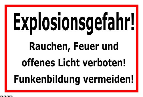 Melis-Folienwerkstatt Schild Explosions-Gefahr - 15x10cm - 3mm Aluverbund – 20 VAR S00060-055-B Melis-Folienwerkstatt Schild Explosions-Gefahr - 15x10cm - 3mm Aluverbund – 20 VAR S00060-055-B von Melis-Folienwerkstatt