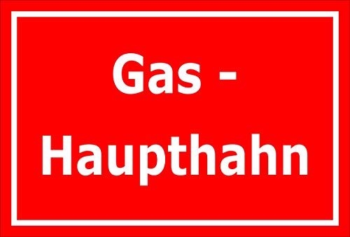 Melis-Folienwerkstatt Schild - Gas-Haupthahn - 15x10cm | Bohrlöcher | 3mm Aluverbund – S00070-081-D -20 VAR Melis-Folienwerkstatt Schild - Gas-Haupthahn - 15x10cm | Bohrlöcher | 3mm Aluverbund – S00070-081-D -20 VAR von Melis-Folienwerkstatt