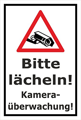 Melis-Folienwerkstatt Schild - Kamera-überwachung - 15x10cm | Bohrlöcher | 3mm Aluverbund – S00349-004-A 20 VAR Melis-Folienwerkstatt Schild - Kamera-überwachung - 15x10cm | Bohrlöcher | 3mm Aluverbund – S00349-004-A 20 VAR von Melis-Folienwerkstatt