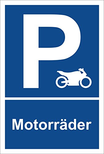 Melis-Folienwerkstatt Schild – Motorräder – Parkplatzschild Parken – 15x20cm, 30x20cm und 45x30cm – Bohrlöcher Aufkleber Hartschaum Aluverbund -S00257 Melis-Folienwerkstatt Schild – Motorräder – Parkplatzschild Parken – 15x20cm, 30x20cm und 45x30cm – Bohrlöcher Aufkleber Hartschaum Aluverbund -S00257 von Melis-Folienwerkstatt