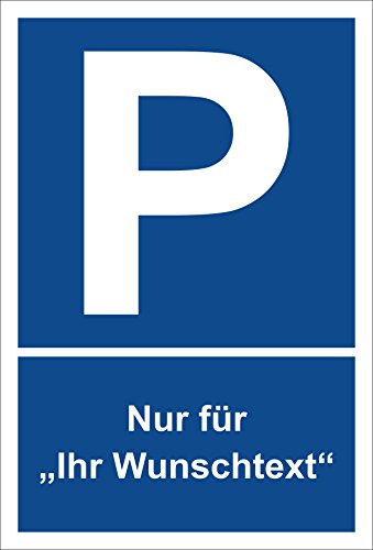 Melis Folienwerkstatt Schild – Nur für Ihr Wunschtext – Parkplatzschild Parken – S00271-15x10cm, 3mm Aluverbundplatte mit 4 Bohrlöchern Melis Folienwerkstatt Schild – Nur für Ihr Wunschtext – Parkplatzschild Parken – S00271-15x10cm, 3mm Aluverbundplatte mit 4 Bohrlöchern von Melis-Folienwerkstatt