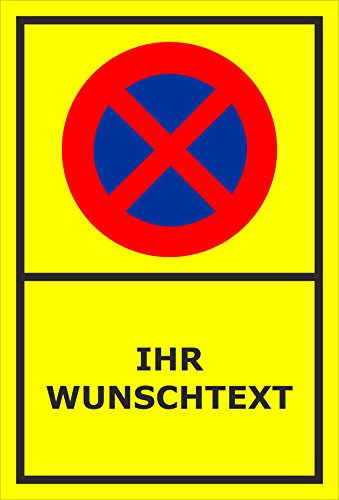 Melis-Folienwerkstatt Parken verboten Schild – Abschleppschild - mit individuellem Wunschtext personalisiert – 60x40 cm – 3mm Hartschaum – Verschiedene Größen und Materialien Melis-Folienwerkstatt Parken verboten Schild – Abschleppschild - mit individuellem Wunschtext personalisiert – 60x40 cm – 3mm Hartschaum – Verschiedene Größen und Materialien von Melis-Folienwerkstatt