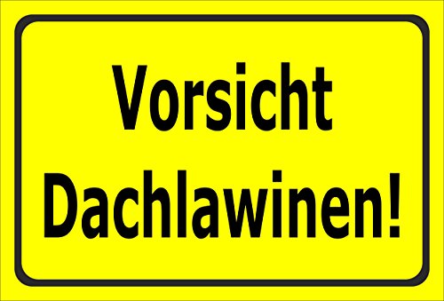 Melis-Folienwerkstatt Schild Vorsicht Dachlawinen - 15x10cm - 3mm Hartschaum – 20 VAR S00018-088-C Melis-Folienwerkstatt Schild Vorsicht Dachlawinen - 15x10cm - 3mm Hartschaum – 20 VAR S00018-088-C von Melis-Folienwerkstatt