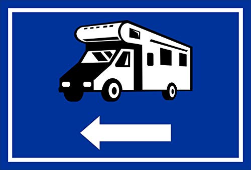 Melis-Folienwerkstatt Schild Wohnmobil Pfeil Links - 30x20cm - 3mm Aluverbund – 20 VAR S00245-206-F Melis-Folienwerkstatt Schild Wohnmobil Pfeil Links - 30x20cm - 3mm Aluverbund – 20 VAR S00245-206-F von Melis-Folienwerkstatt