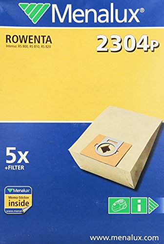 Menalux 2304 P / 5 Staubbeutel/Papier/Rowenta von Menalux