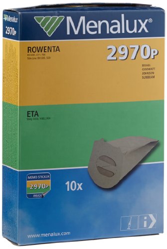 Menalux 2970 P / 10 Staubbeutel/Papier/Rowenta/Eta von Menalux