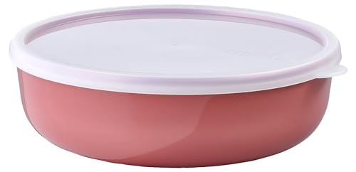 Mepal – Aufbewahrungsbox Kuchen Lumina – Frischhaltedosen mit Deckel für Kühlschrank, Gefrierschrank, Dampfgarer & Mikrowelle – Mikrowellenschüsseln mit Deckel – 2000 ml – Vivid mauve von Mepal