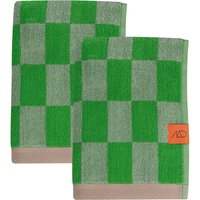 Mette Ditmer - Retro Gästehandtuch, 40 cm x 55 cm, classic green von Mette Ditmer