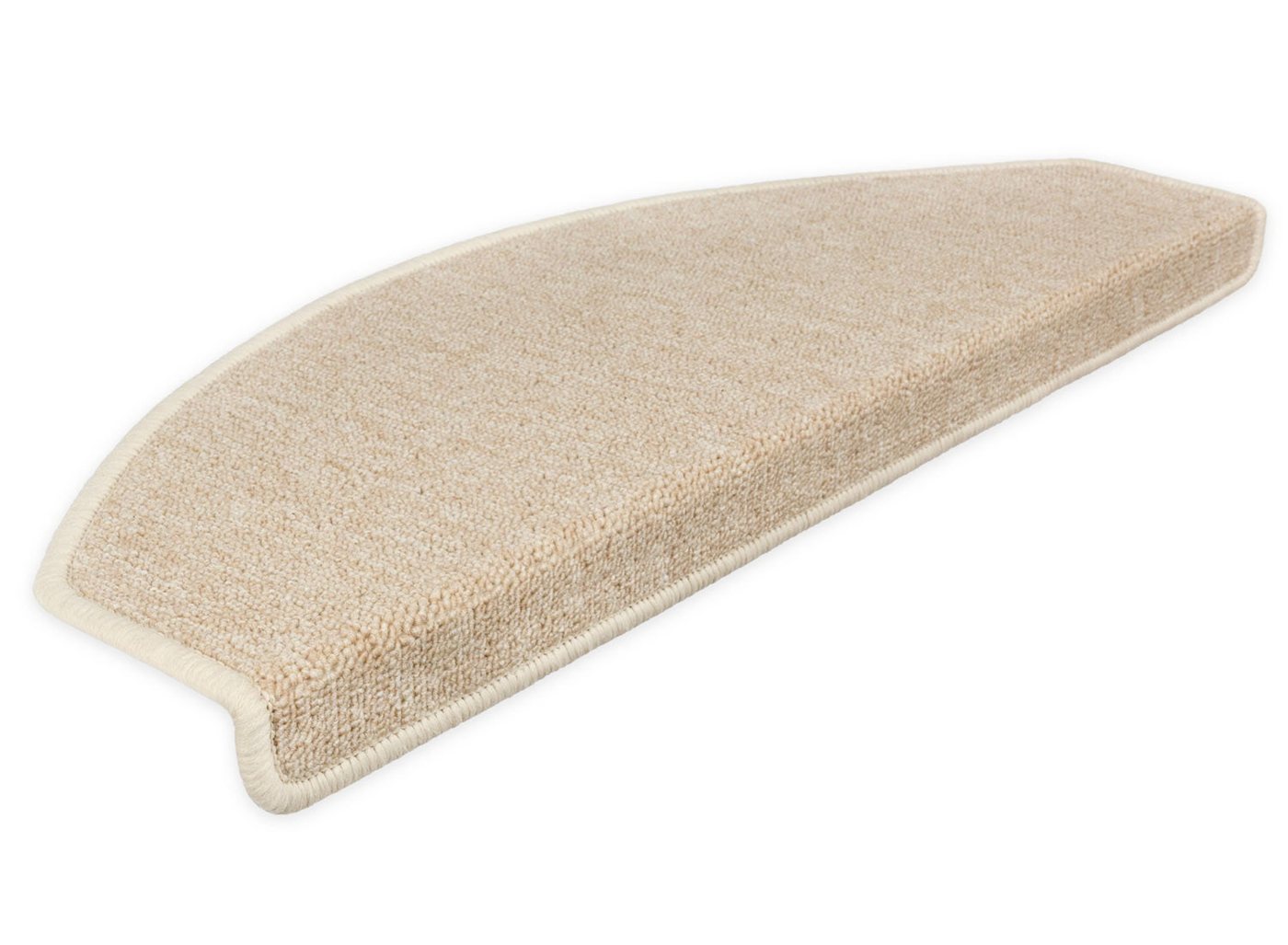 Stufenmatte Stufenmatten Rambo New Halbrund SparSet - Beige 15 Stück, Metzker®, halbrund, Höhe: 5 mm, 15 Stück im Set - Beige von Metzker®