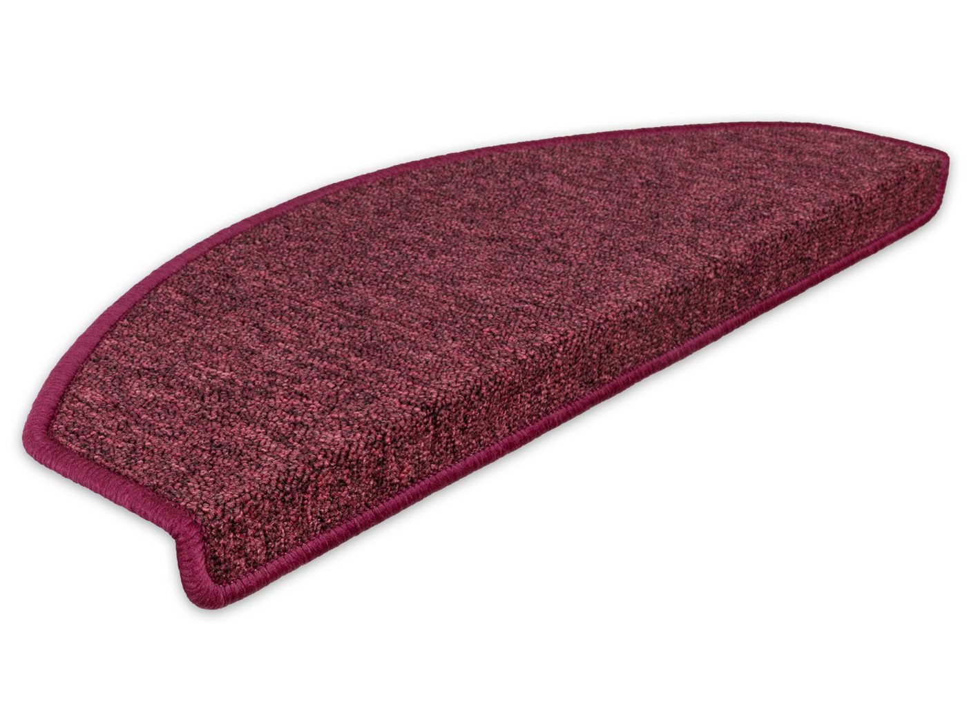 Stufenmatte Stufenmatten Rambo New Halbrund SparSet - Bordeaux 15 Stück, Metzker®, halbrund, Höhe: 5 mm, 15 Stück im Set - Bordeaux von Metzker®