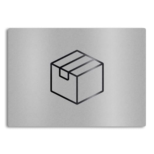 Metzler Edelstahlschild mit Paketsymbol für Paketboxen - Paketbox Kennzeichnung | Grau Metzler Edelstahlschild mit Paketsymbol für Paketboxen - Paketbox Kennzeichnung | Grau von Metzler