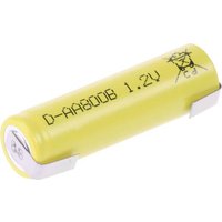 Mexcel -AA800B Spezial-Akku Mignon (AA) U-Lötfahne, Flat-Top NiCd 1.2V 800 mAh von Mexcel