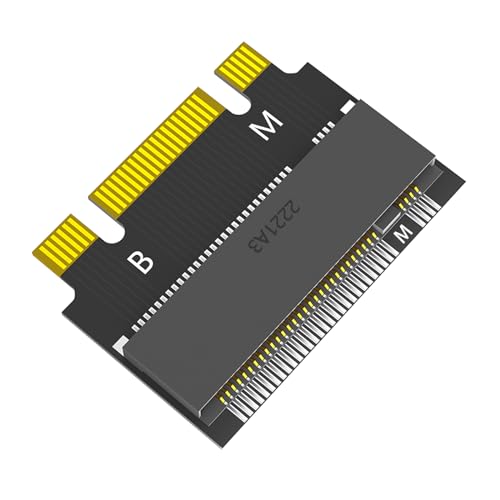 Miaelle NGFF M.2 SSD Adapterkarte 2230 Auf 2242 Transferkartenadapter Erweiterungs Rack Board Karte Konvertierungskarte Zuverlässiger M.2 B+M 2230 Auf 2242-Konverter von Miaelle
