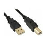 Microconnect 5 m USB2.0 A-B-M – USB Kabel (USB A, USB B, männlich/männlich, gerade, gerade, Gold) von Fujitsu