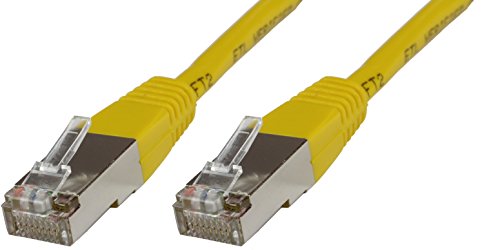 MicroConnect b-sftp601y 1 m CAT6 S/FTP (STP) gelb – Netzwerk-Kabel (RJ-45, RJ-45, männlich/männlich, CAT6, S/FTP (STP), gelb) von MicroConnect