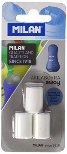 Blister 3 gomas de recambio afilaborra Sway von Milan