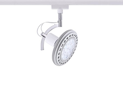 MILI 96845.LED Paulmann Urail Spot Roncalli inkl. LED Leuchtmittel Schienensystem 12W GU10 230V qpar111, Farbe:Weiss / 4000K von Mili Leuchten