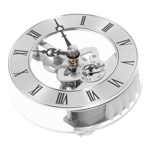 Mipcase Transparentes Quarzuhrwerk mit Römischen Ziffern Geräuschloses Uhrwerk für DIY Wanduhr Projekte Elegantes Design mit Metallinlay für Bastler und Uhrmacher Mipcase Transparentes Quarzuhrwerk mit Römischen Ziffern Geräuschloses Uhrwerk für DIY Wanduhr Projekte Elegantes Design mit Metallinlay für Bastler und Uhrmacher von Mipcase