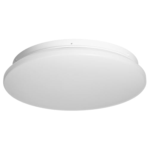 Miratic Lampe mit Bewegungsmelder Innen Deckenlampe mit Bewegungsmelder Weiß LED Deckenleuchte mit Bewegungsmelder Ideal für Zuhause und Büro Lampenschirm aus PVC (12W 1190lm) von Miratic