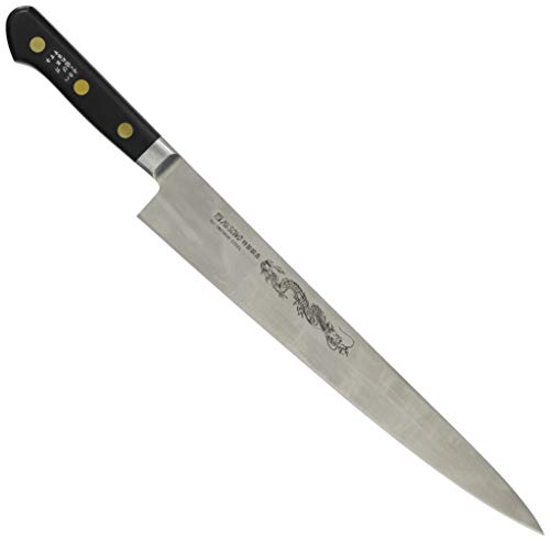 Misono Schweden Stahl (Drachen-Skulptur Fall) Slicer No.122M/27cm (Japan-Import) von Misono