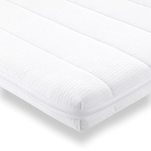 Mister Sandman Topper 120x190, Ergonomische Matratzenauflage, Kaltschaum Topper weich, Bequeme, atmungsaktive Matratzenauflage für alle Matratzenarten und Boxspringbetten, Topper Höhe ca. 5cm von Mister Sandman