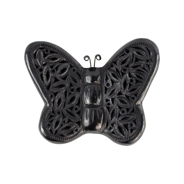 Mitienda Shop Deko Schmetterling aus schwarzer Keramik von Mitienda Shop
