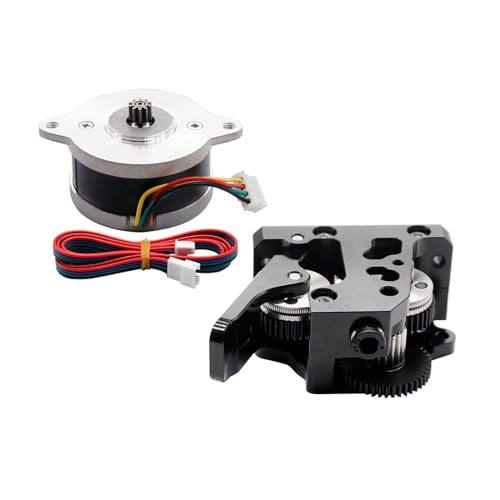 Mllepjdh Ganzmetall Extruder Und Motor Kit HGX LITE Extruder Untersetzungsgetriebe Extruder Für Ender3 CR10 3D Drucker Verbesserte Extrusionskraft von Mllepjdh