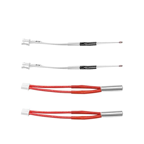 Mllepjdh Heizpatrone Thermistor Combo Hotend Thermistor Tube Kit Für Neptune 3 3D Drucker Stabile Heizung von Mllepjdh