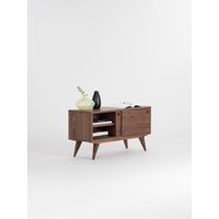 Kommode Ganz Aus Massivem Eichenholz, Sideboard, Modern Lowboard von MoWoodworkStore