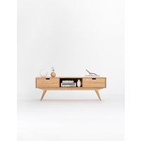 Kommode Aus Massiver Eiche, Lowboard, Anrichte, Sideboard , Modern Fernsehtisch von MoWoodworkStore