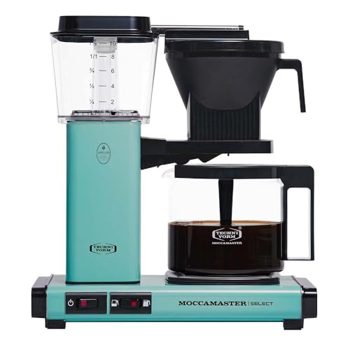 Moccamaster KBG Select, Kaffeefiltermaschine, Kaffeemaschine, Turquoise, 1.25 Liter von Moccamaster