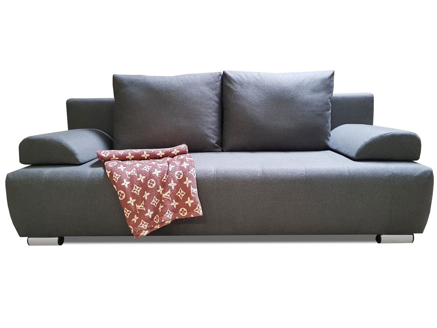 Moebel-Eins Schlafsofa AMIR Schlafsofa mit Bettkasten, Stoffbezug, AMIR Schlafsofa mit Bettkasten, Stoffbezug von Moebel-Eins