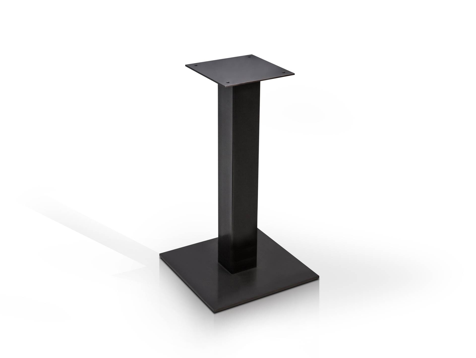 Tischgestell für GASTRO Bistrotisch, Material Stahl, schwarz von Möbel-Eins