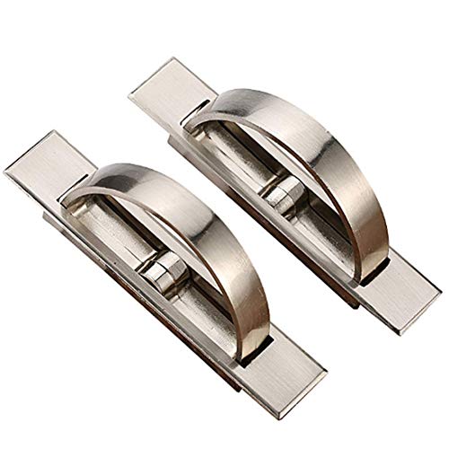 Molinter Türgriff Möbelgriffe Edelstahl Schrankgriff Versteckte Bogengriff Handgriff für Bücherschrank Kleiderschrank Schublade 2 Stücke Molinter Türgriff Möbelgriffe Edelstahl Schrankgriff Versteckte Bogengriff Handgriff für Bücherschrank Kleiderschrank Schublade 2 Stücke von Molinter