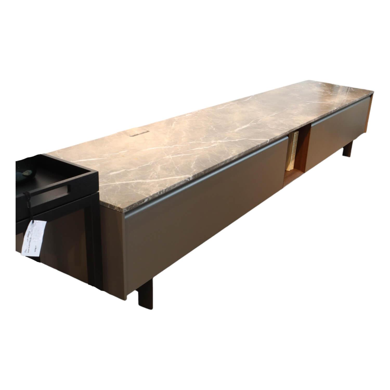 Sideboard Password Evolution Abdeckplatte Marmorplatte Orientgrau Korpus Melamin... von Molteni & C