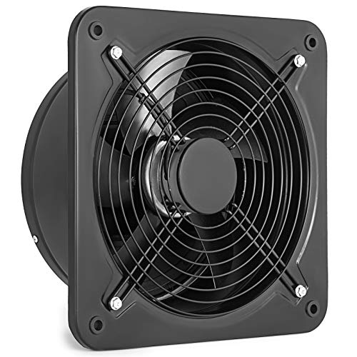 Mophorn 12 Inch 300mm 150W 50Hz Wandlüfter 2800U/min Lüfter 220 Wandventilator Ventilator Fenster Axialventilator, Schwarz von Mophorn