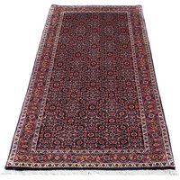 morgenland Hochflor-Läufer "Bidjar Stark Gemustert 200 x 74 cm", rechteckig, Unikat mit Zertifikat von Morgenland