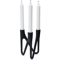 Morsø - Roots Kerzenhalter für 3 Kerzen, schwarz von Morsø
