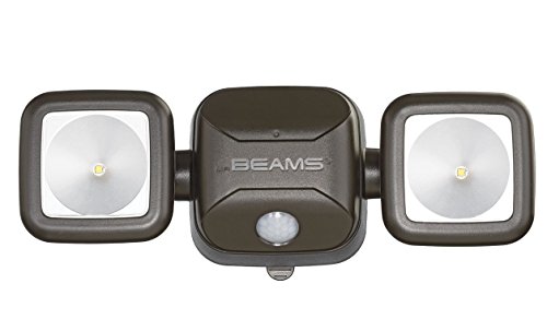 MrBeams batteriebetriebener LED Strahler MB3000 braun mit Bewegungssensor von Mr Beams