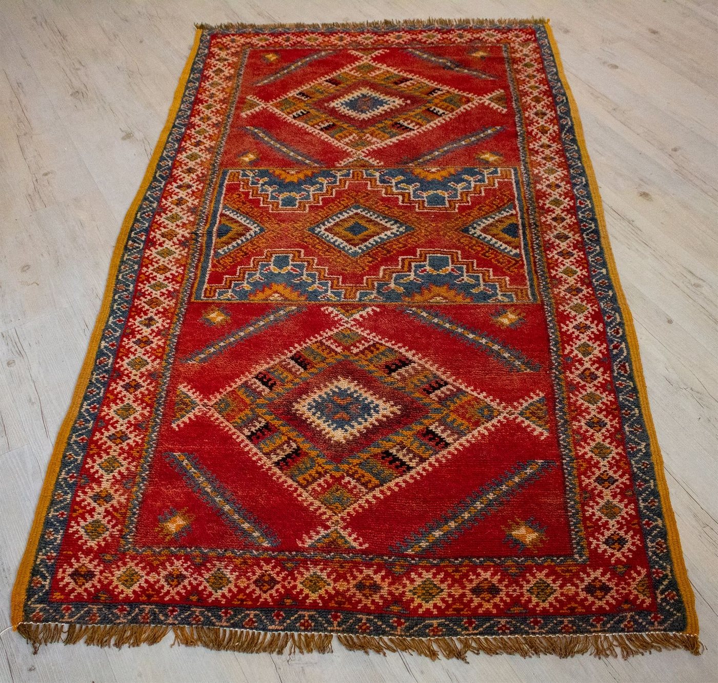 Teppich T-Taznakhte Berber 205 x 115 cm, Mr. Ghorbani, Rechteckig, Höhe: 15 mm von Mr. Ghorbani