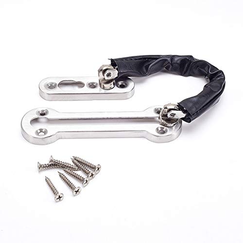 MroMax Sicherheits-Türkette, Edelstahl, silberfarben, 368 mm x 35 mm x 13 mm MroMax Sicherheits-Türkette, Edelstahl, silberfarben, 368 mm x 35 mm x 13 mm von MroMax