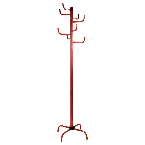 mueblear 5127 Garderobe Form von Baum Metall rot 50 x 50 x 175 cm von Mueblear