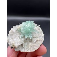 Apophyllit Blume Auf Chalcedon Matrix A2 von MusicCityMinerals