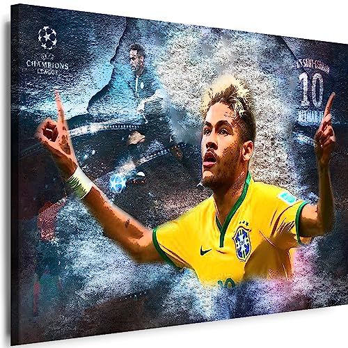 Myartstyle - BILDER Plakat, Poster 60 x 40 cm Neymar JR. Sport Fußball Beste Spieler OHNE RAHMEN P-Sp-205-1 von Myartstyle