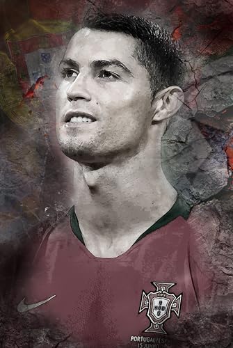 Myartstyle - BILDER Poster, Plakat 40 x 30 cm C. Ronaldo Sport Fußball Beste Spieler OHNE RAHMEN P-Sp-205-46 von Myartstyle