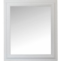 Myflair Möbel & Accessoires Wandspiegel "Asil", (1 St.), weiß, rechteckig, Rahmen mit Antik-Finish, Spiegel mit Facettenschliff von Myflair Möbel & Accessoires